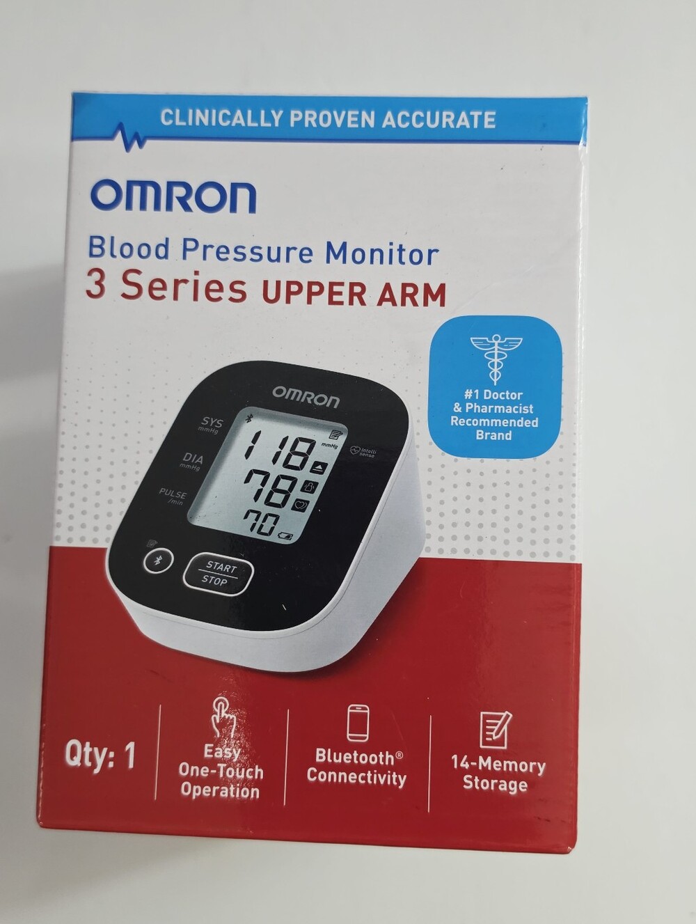Omron Upper Arm Blood Pressure Monitor
